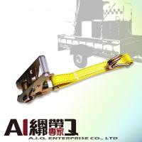 A.I.Q.捆绑带专家- LT0116B 货物捆绑带 1.5” x30cm 短边J钩+重型棘轮手拉器